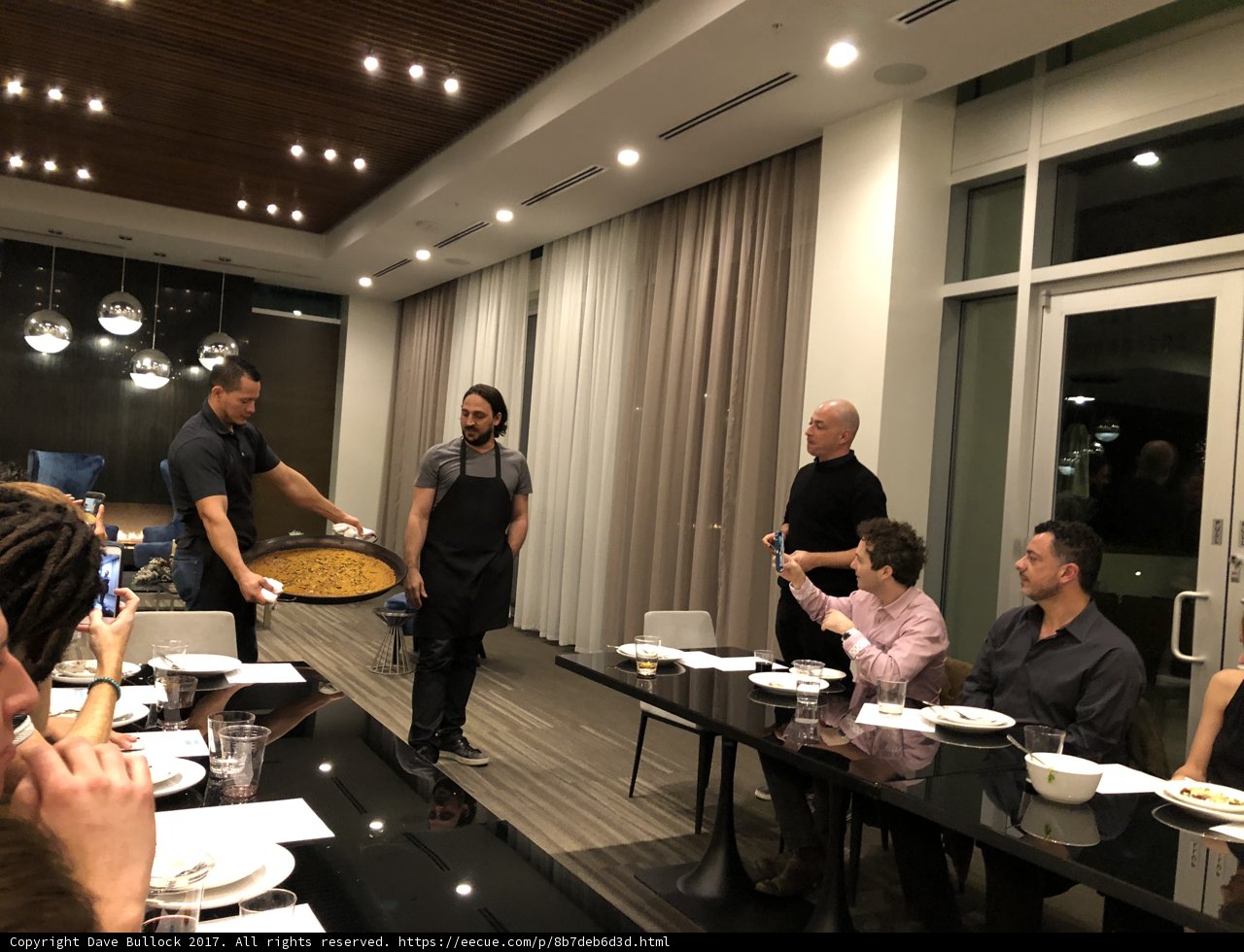 Group Dining at a Cozy Restaurant