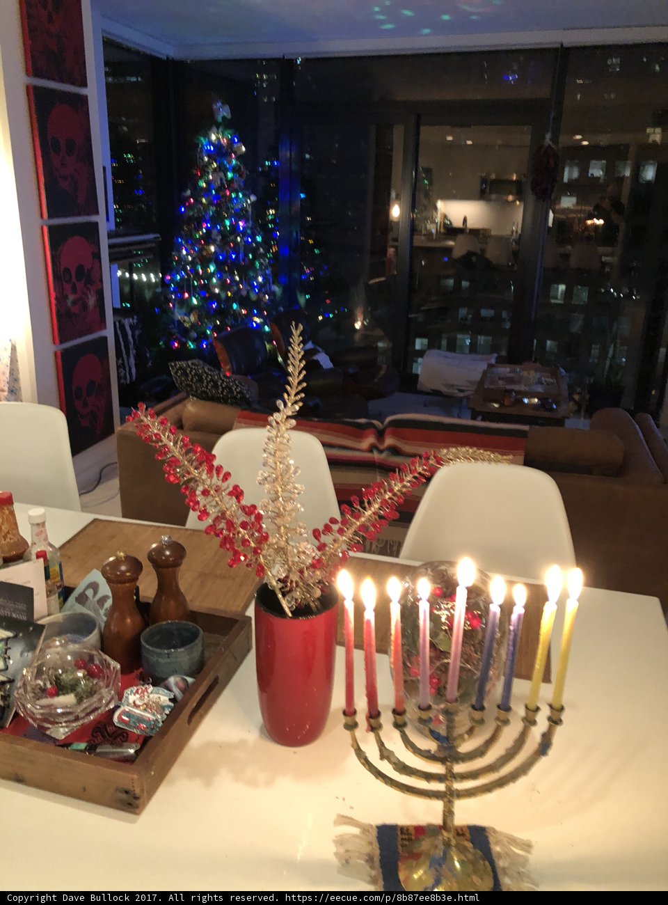 A Festive Living Room