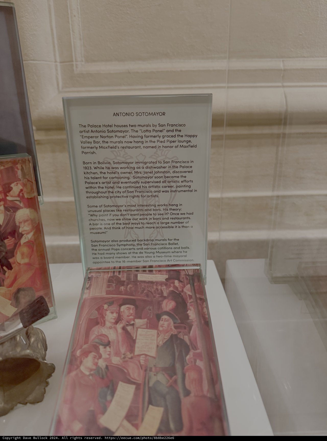 Museum Display of Antonio Sotomayor Murals