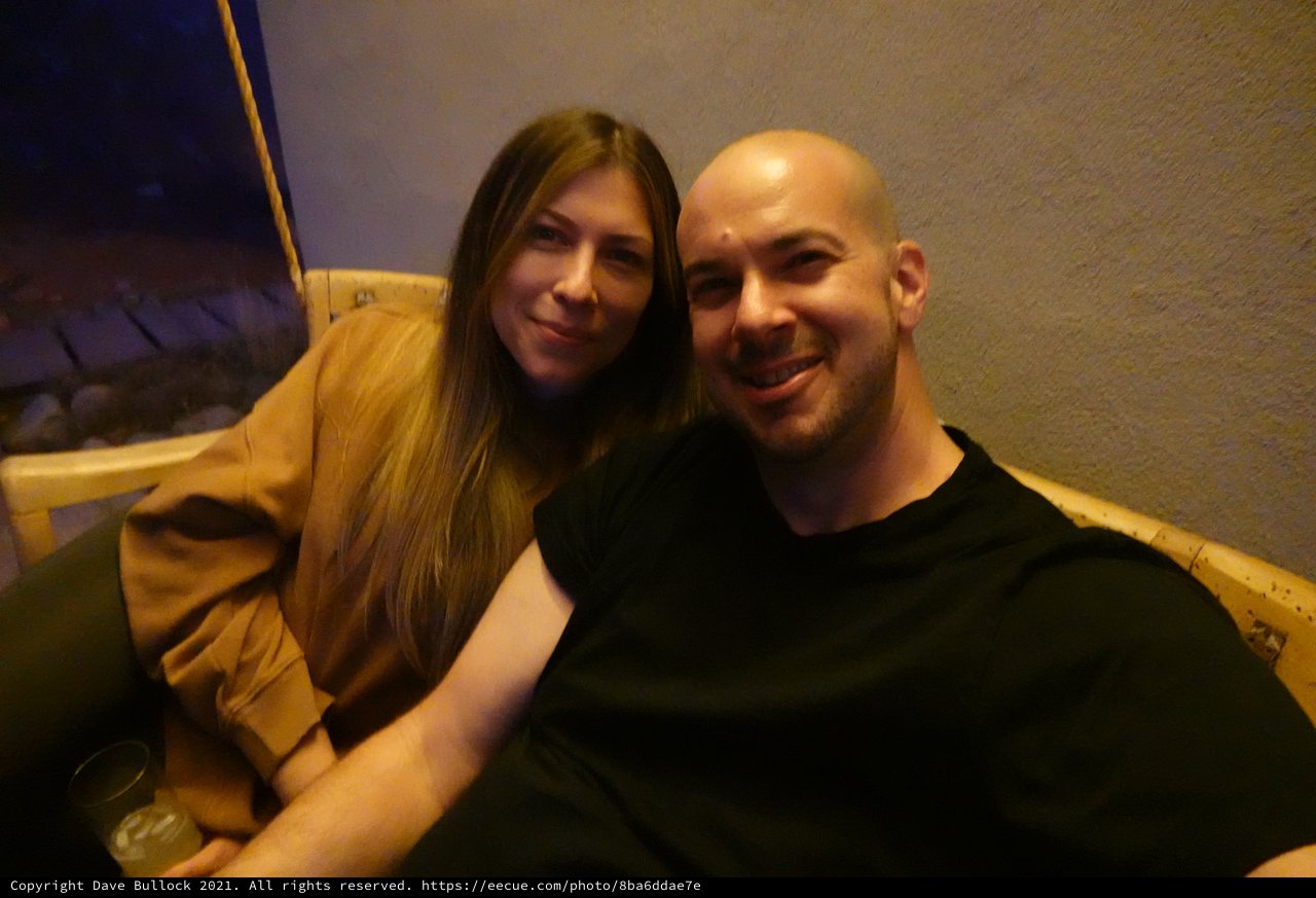 Couple's Intimate Evening Together at Home
