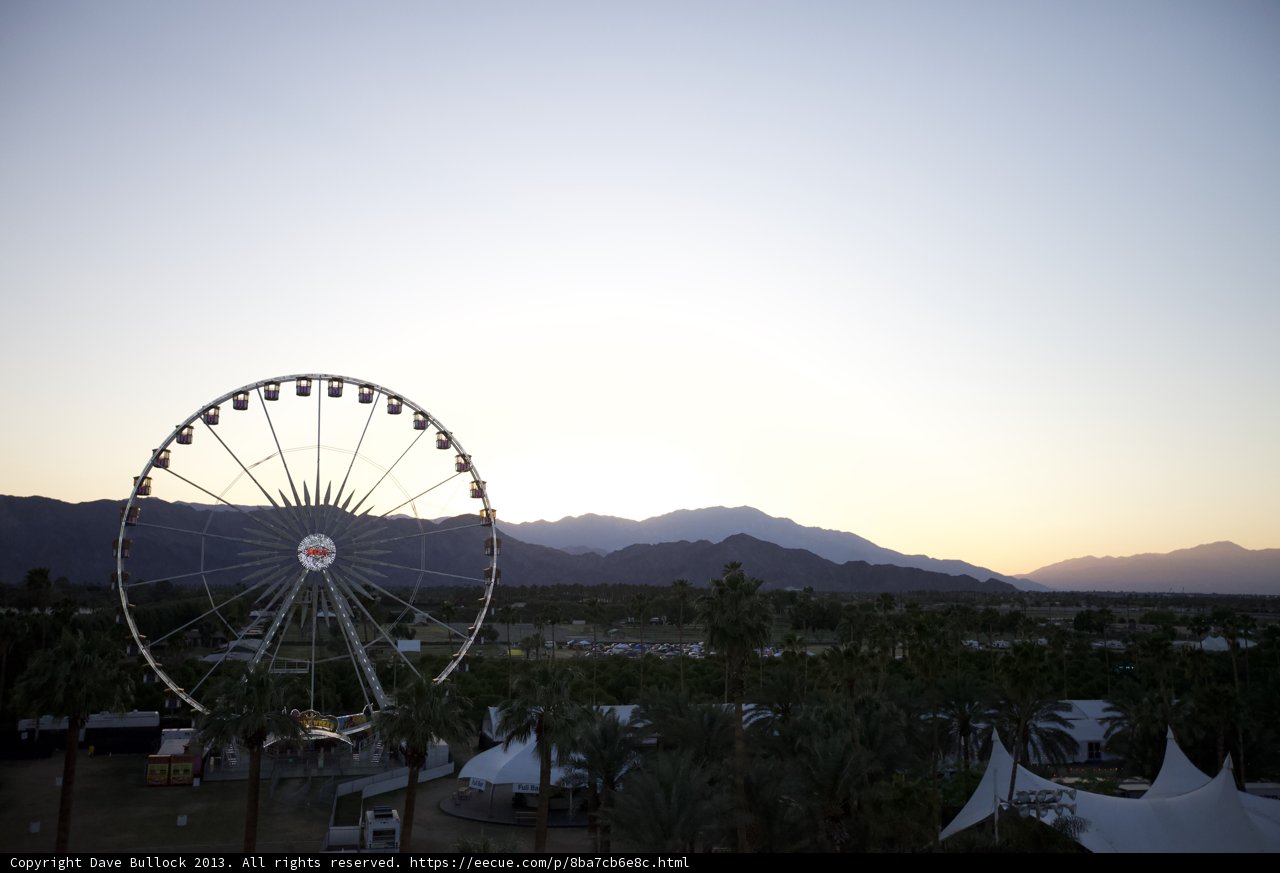 Fun on the Ferris Wheel at Sunset