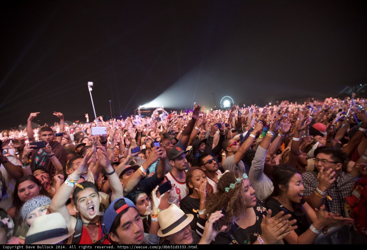 Urban Concert Crowd