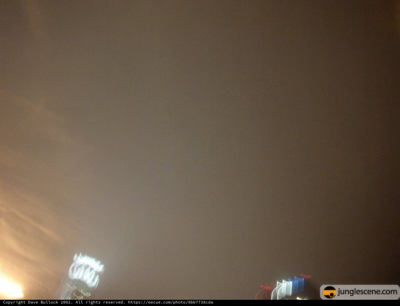 Smoky Night Skyline