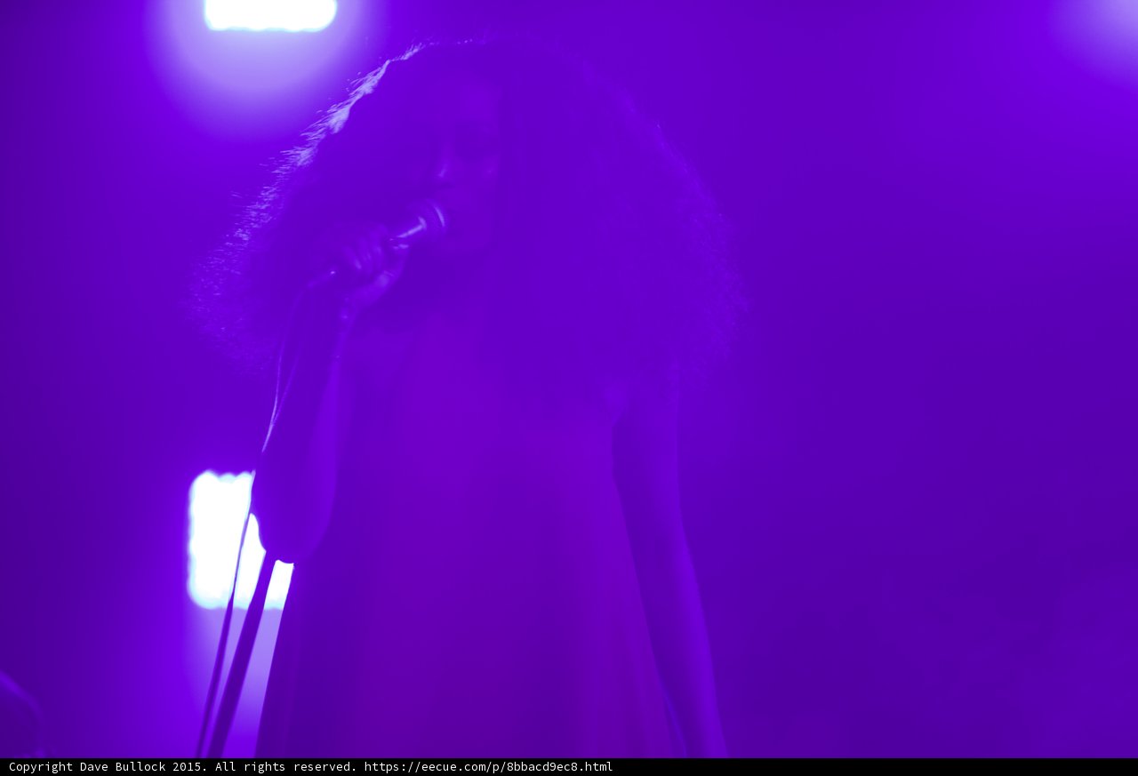 Florence Welch Close Mouth Open Singing Purple