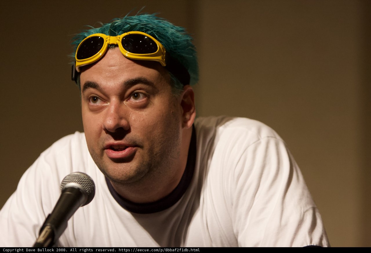 Vibrant Goggles and Blue Mane