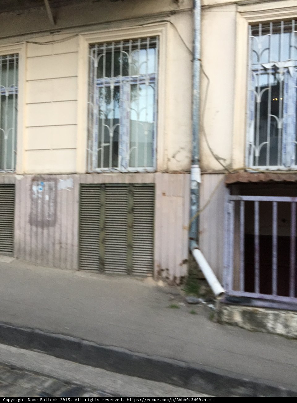 Old Tbilisi Building Facade
