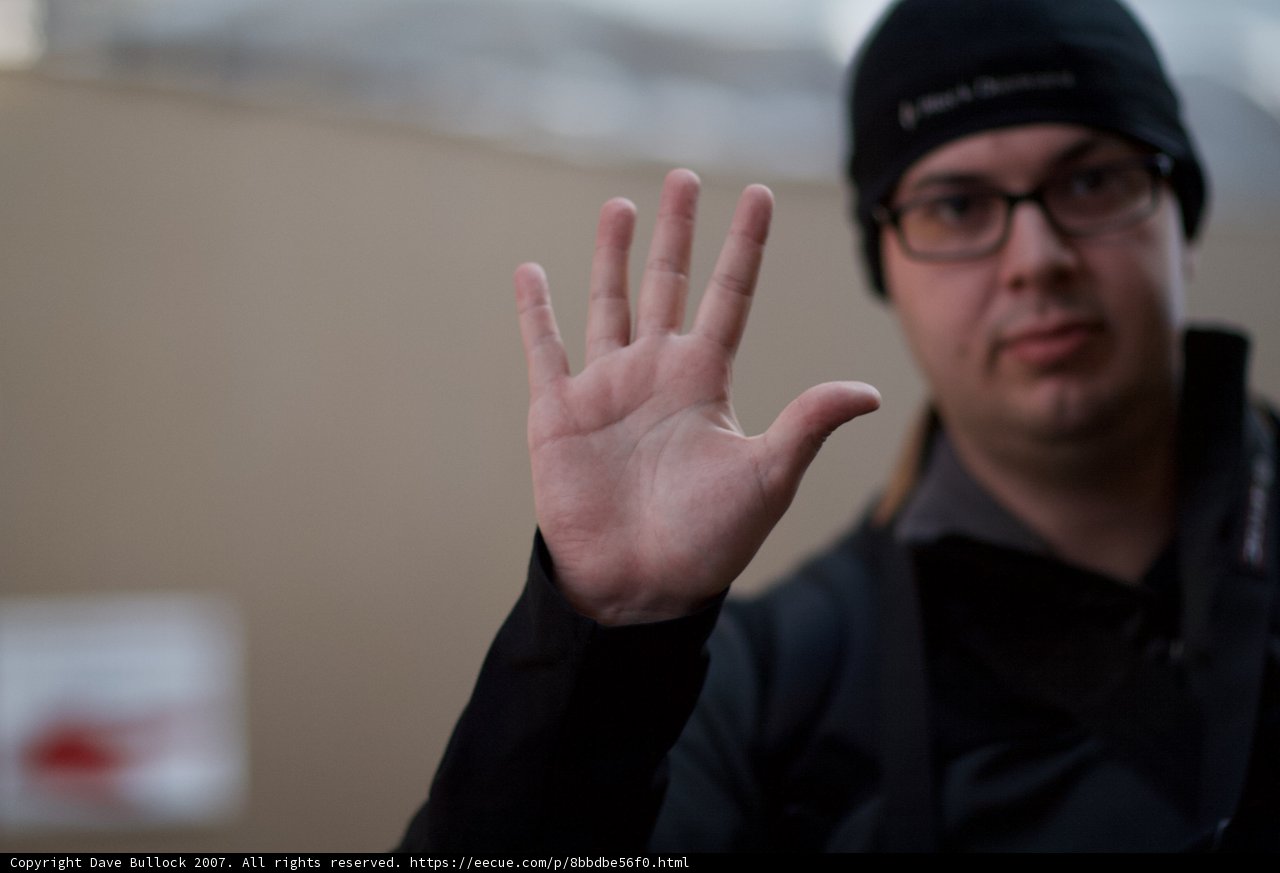 Hand Gestures and Beanie Style