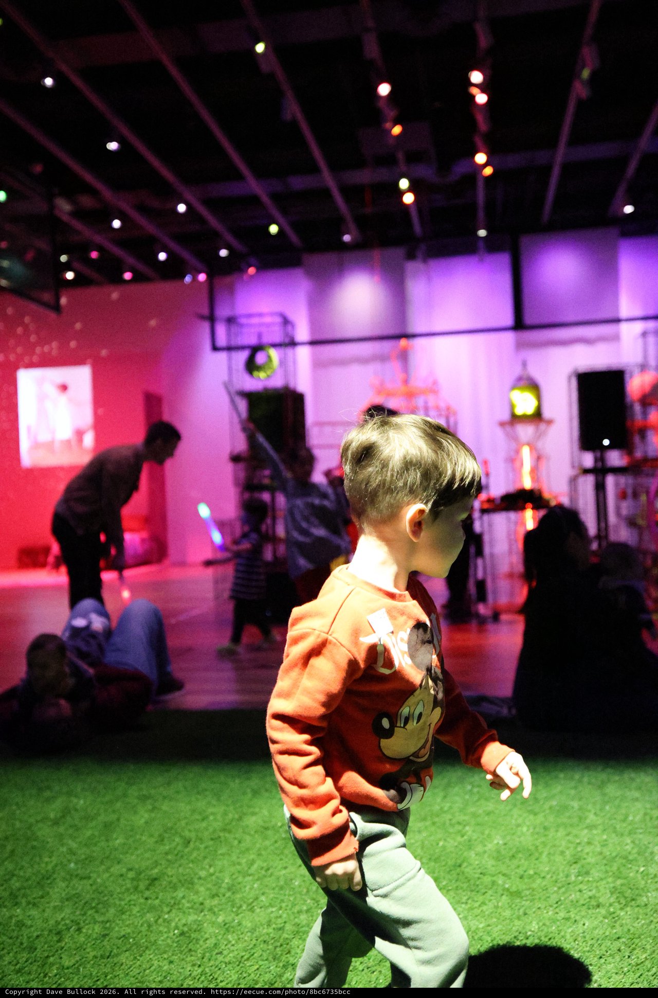 Child Dancing at Asian Art Museum Baby Rave