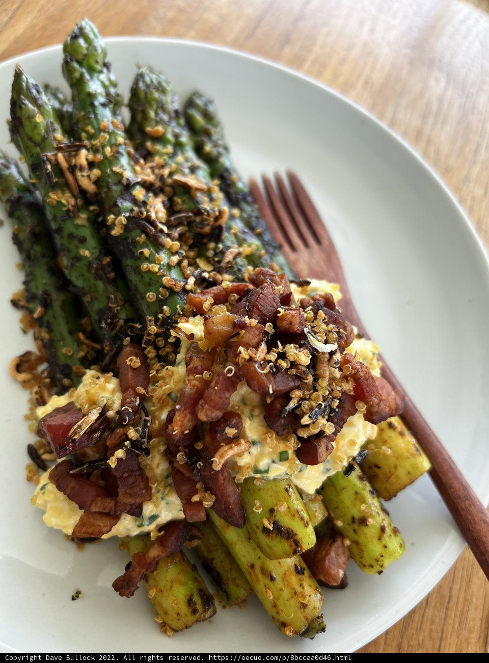 Delicious Asparagus with Bacon and Cheese