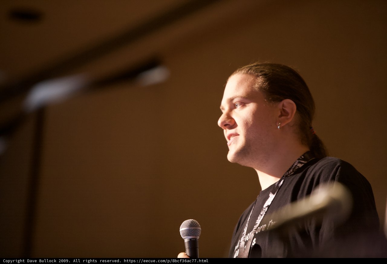 Rocking the Mic at Defcon 17