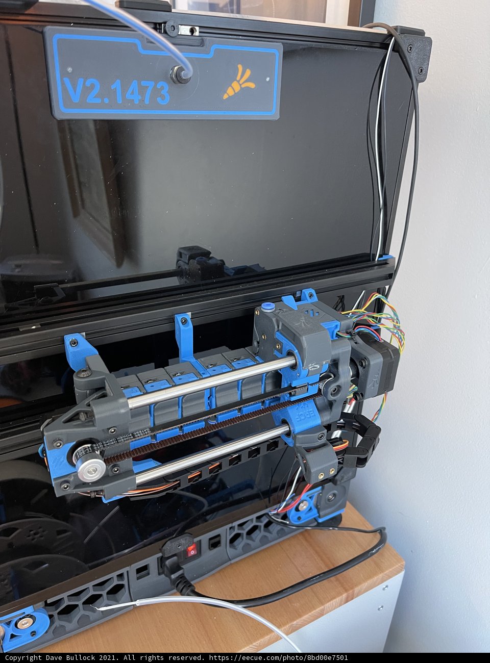 Advanced 3D Printing Technology at Work