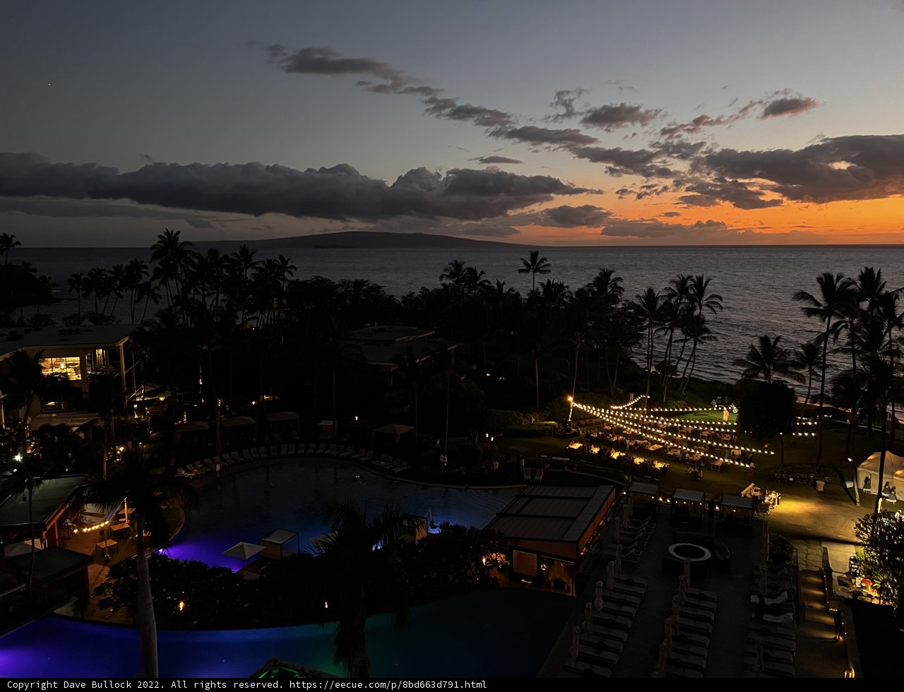 A Serene Evening at the Westin Maui Resort