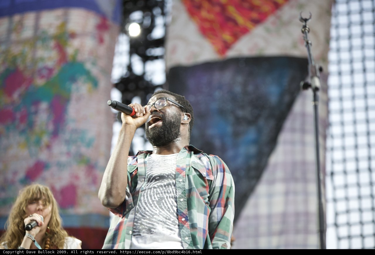 Rocking the Mic at Coachella