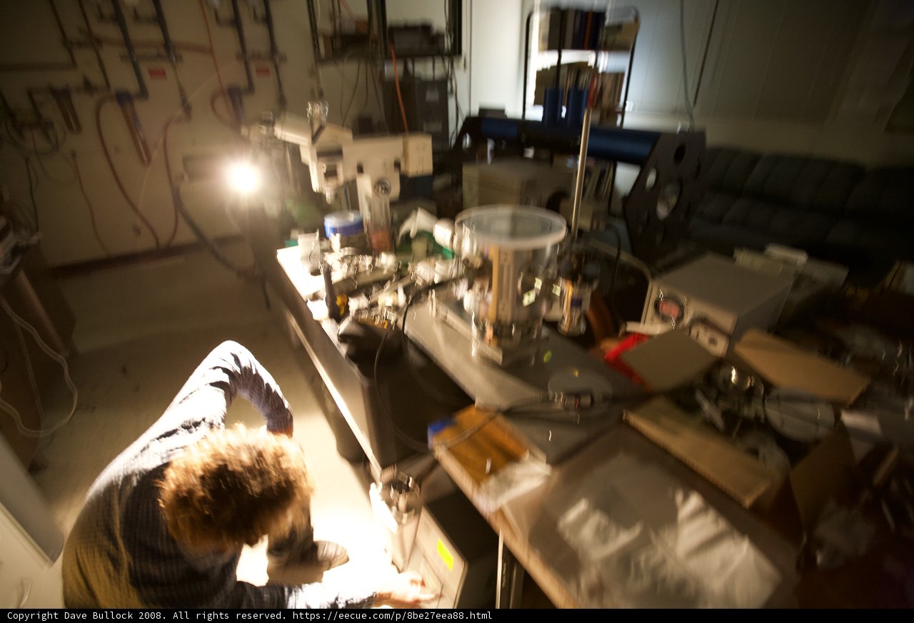 Lab Work: Man at the Table