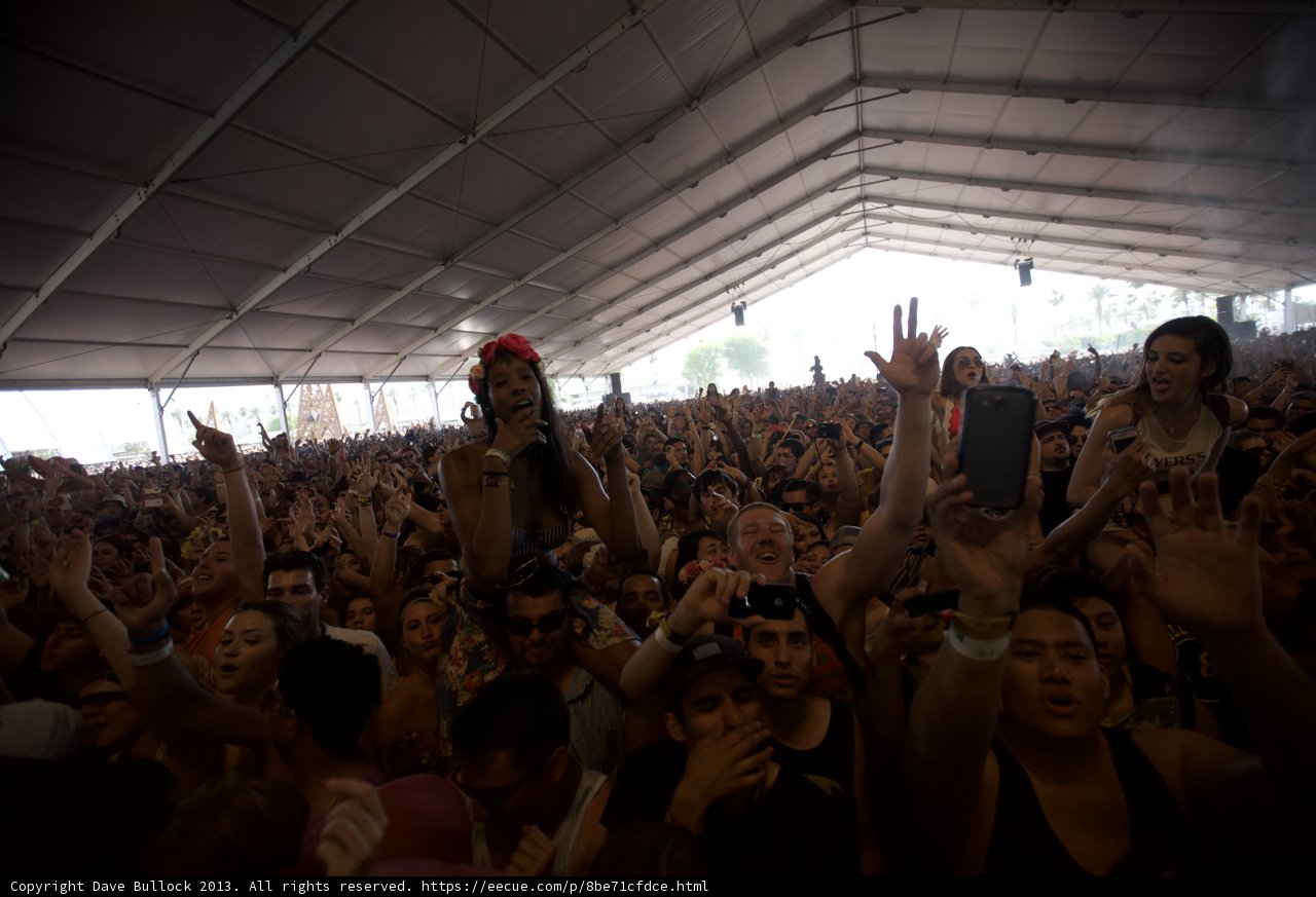 Hands Up at Coachella