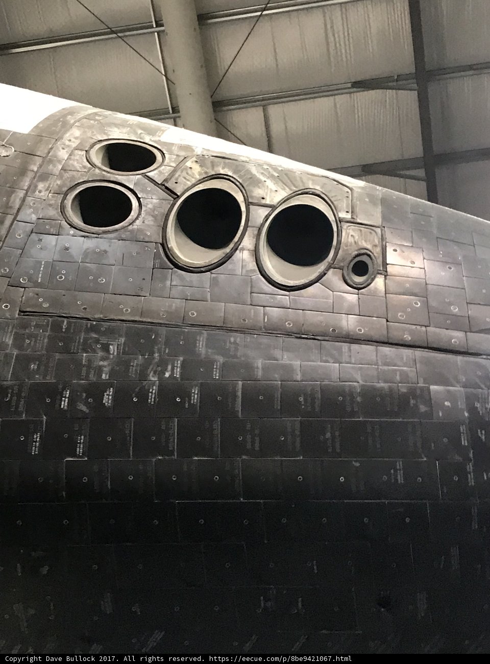 Pockmarked Shuttle