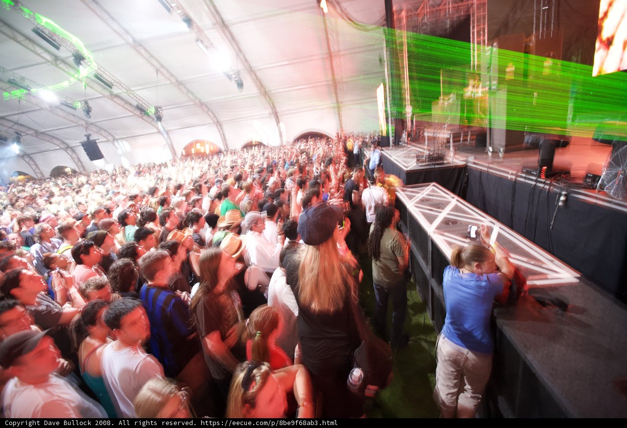 Coachella Concert Crowd