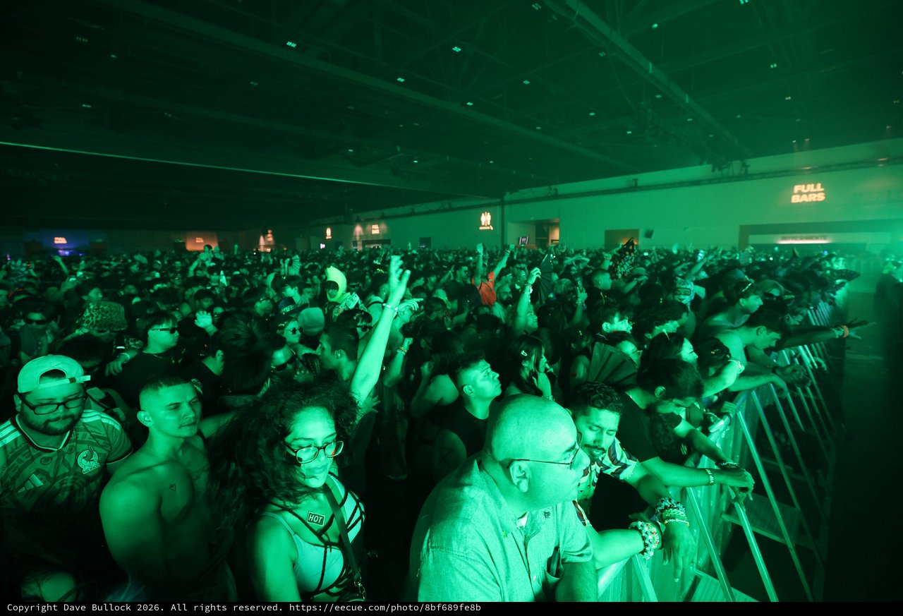 Massive Crowd Surges Under Green Lights at Wobbleland