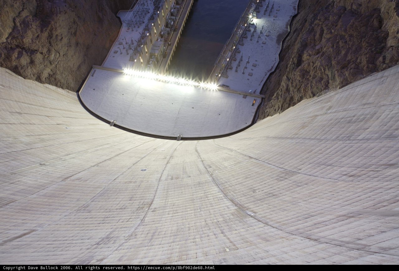 Hoover Dam: A Majestic Water Reservoir