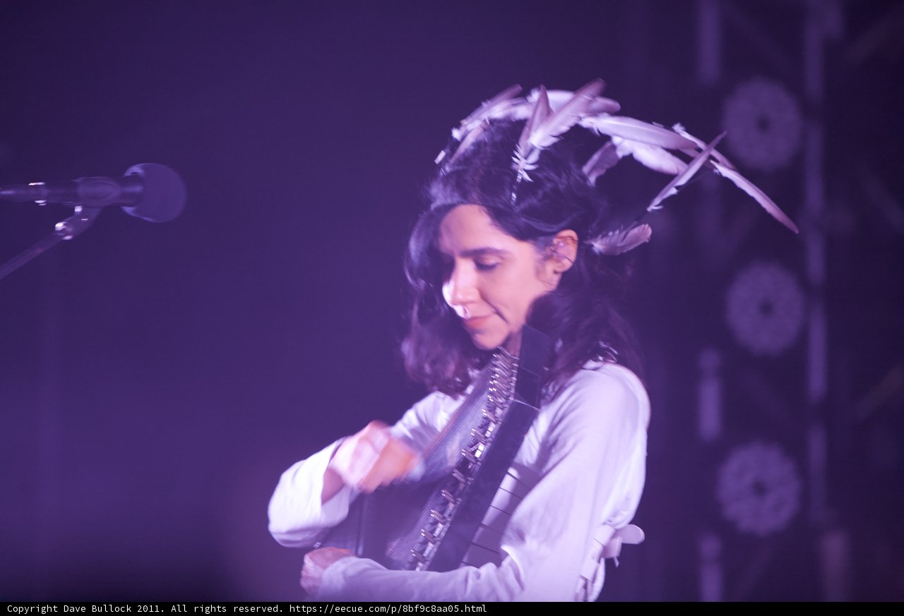 PJ Harvey at Coachella Music Festival