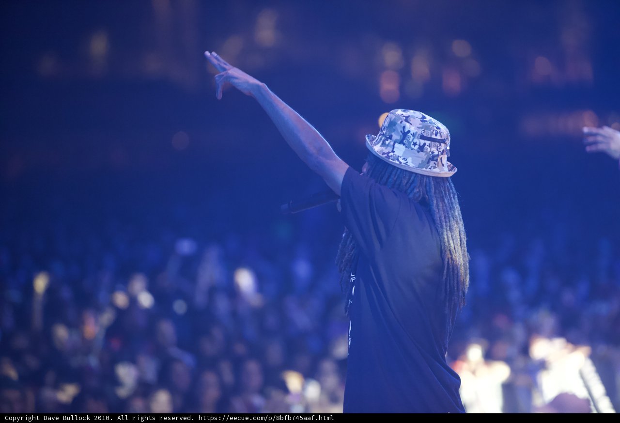 Hat Man Rocks Out at Coachella