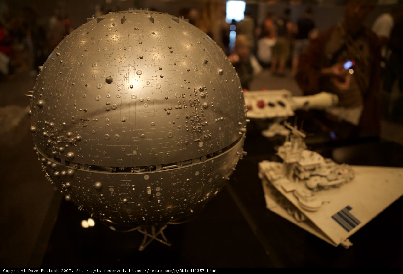 The Death Star Takes Over the National Air and Space Museum