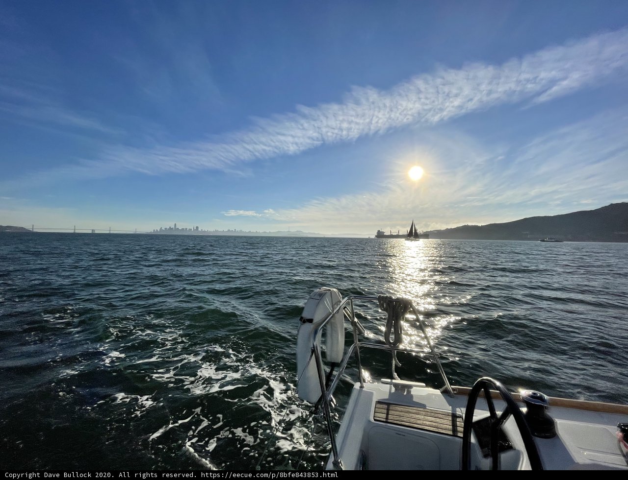 A Sun-Drenched Sailboat Journey