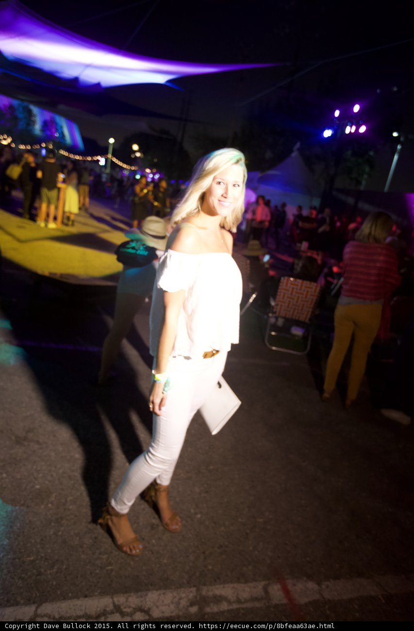 Blonde Woman Looking Back