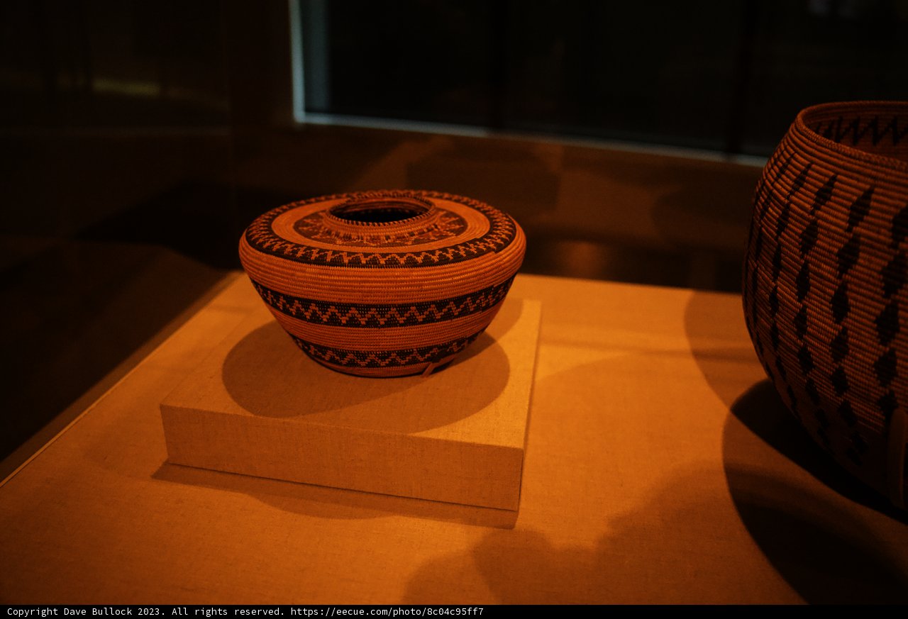 Handcrafted Vessel Display at de Young Museum