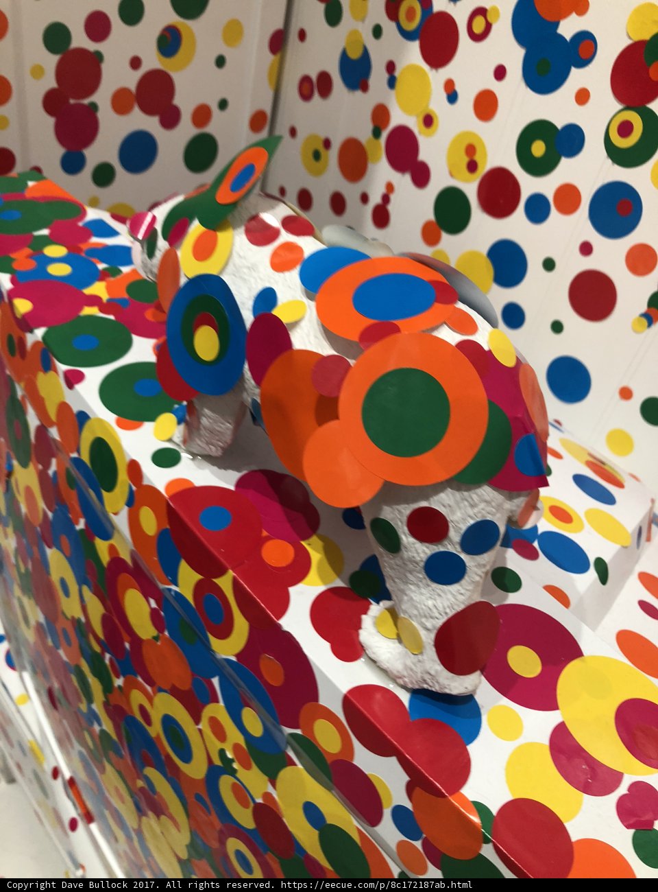 Colorful Polka Dot Elephant Box