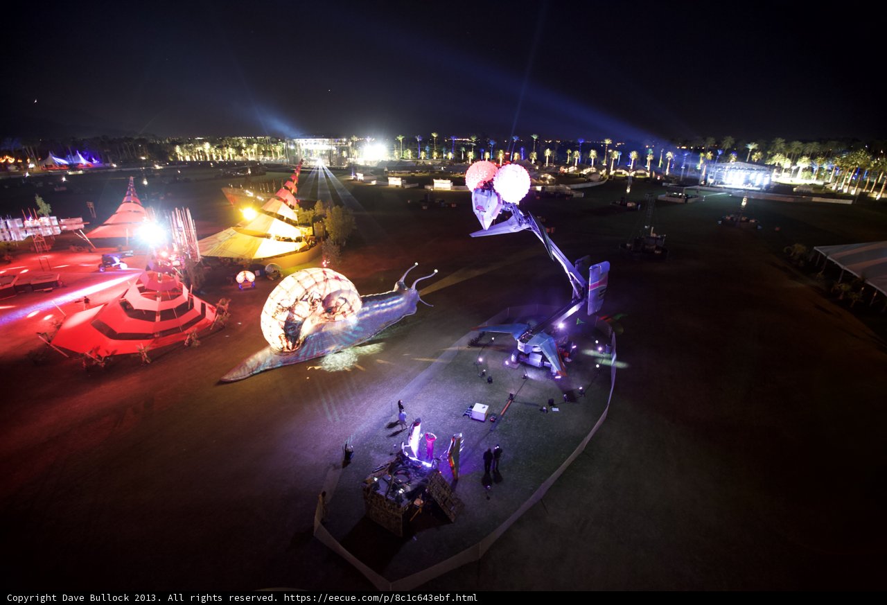 Nighttime Fun Under the Coachella Sky