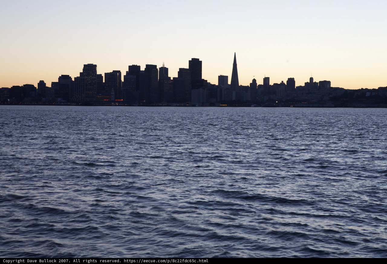 Cityscape Reflections on the Water