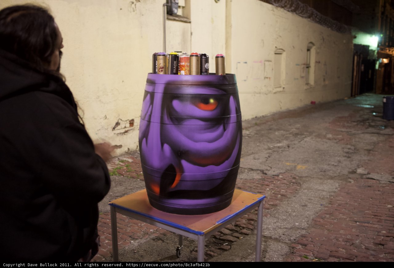 The Man and the Barrel