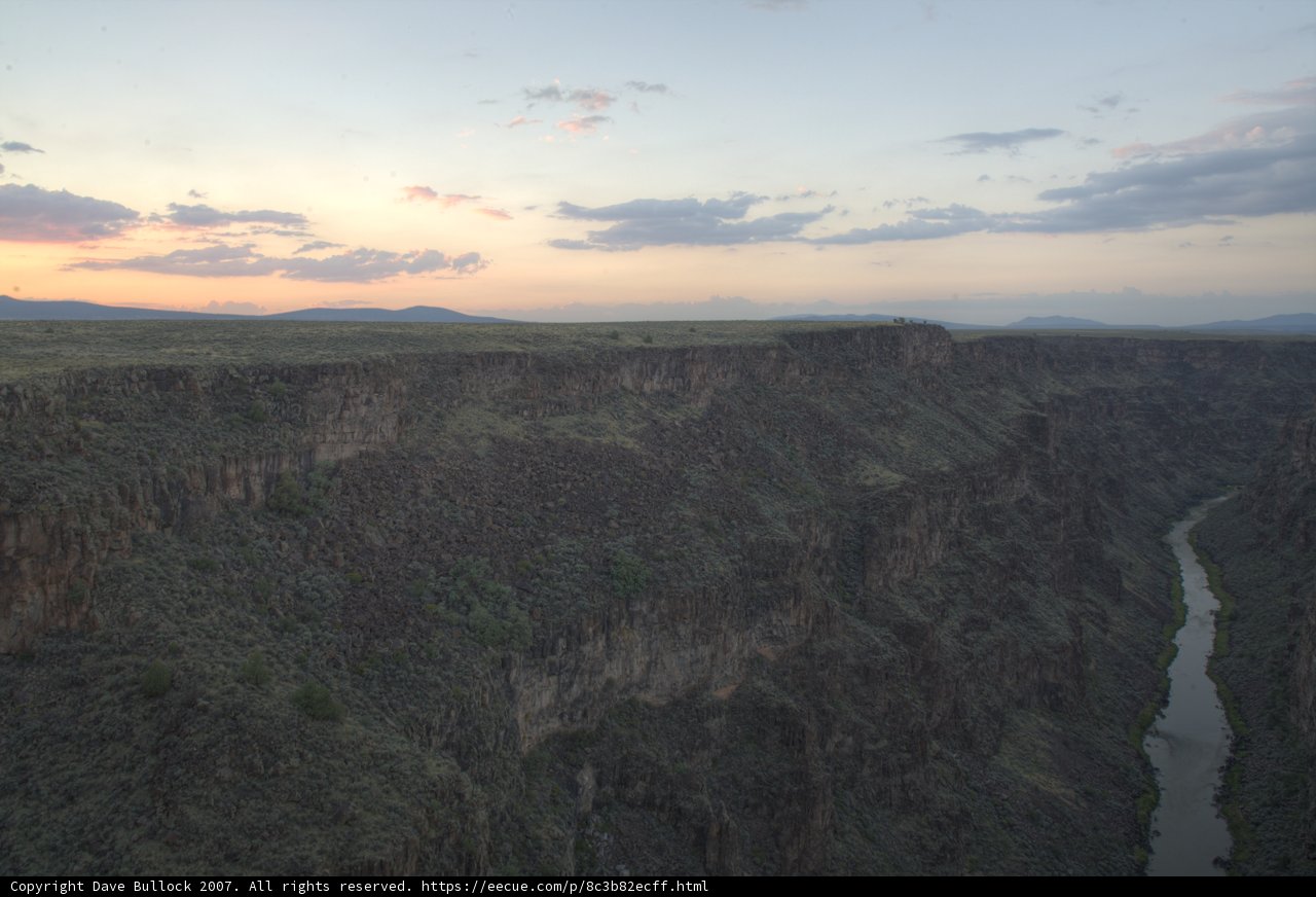 Majestic Canyon Sunset