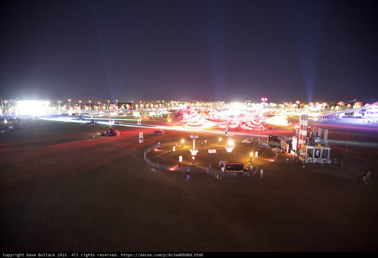 Lights and Crowds at the Night Carnival