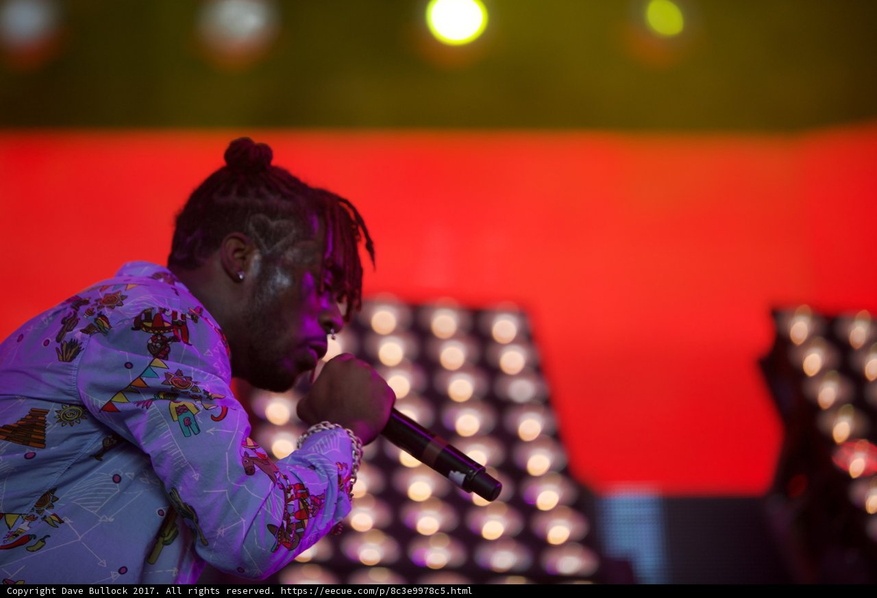 Lil Uzi Vert Rocks the Mic at Coachella 2017
