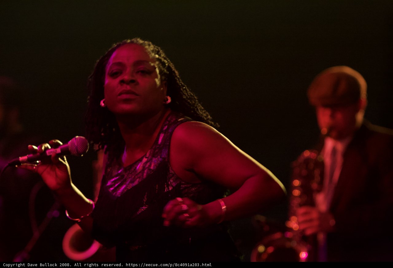 Woman Rocks Coachella Stage