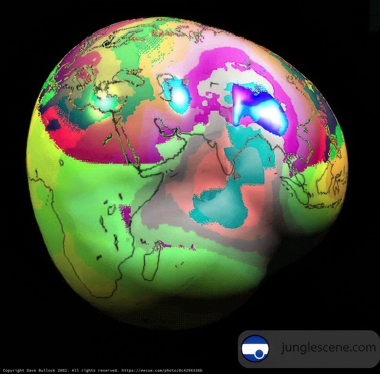 Earth's Colorful Atlas