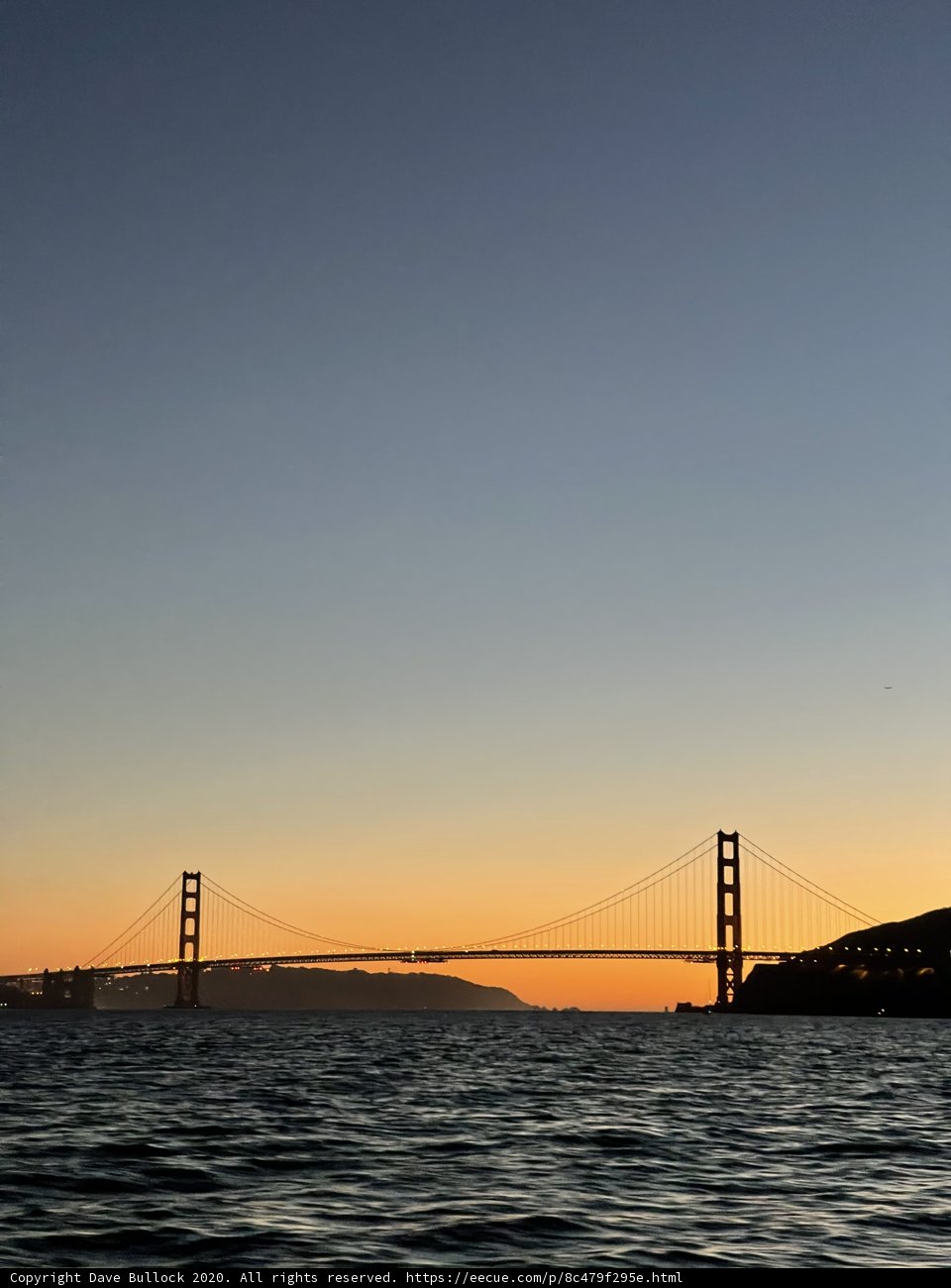 Golden Gate at Sunset