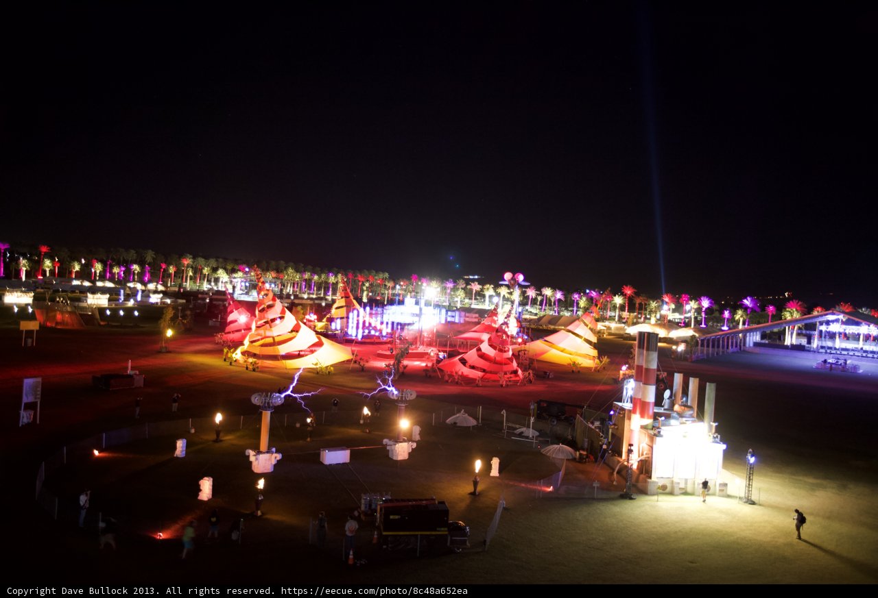 Illuminated Gathering at Waterfront