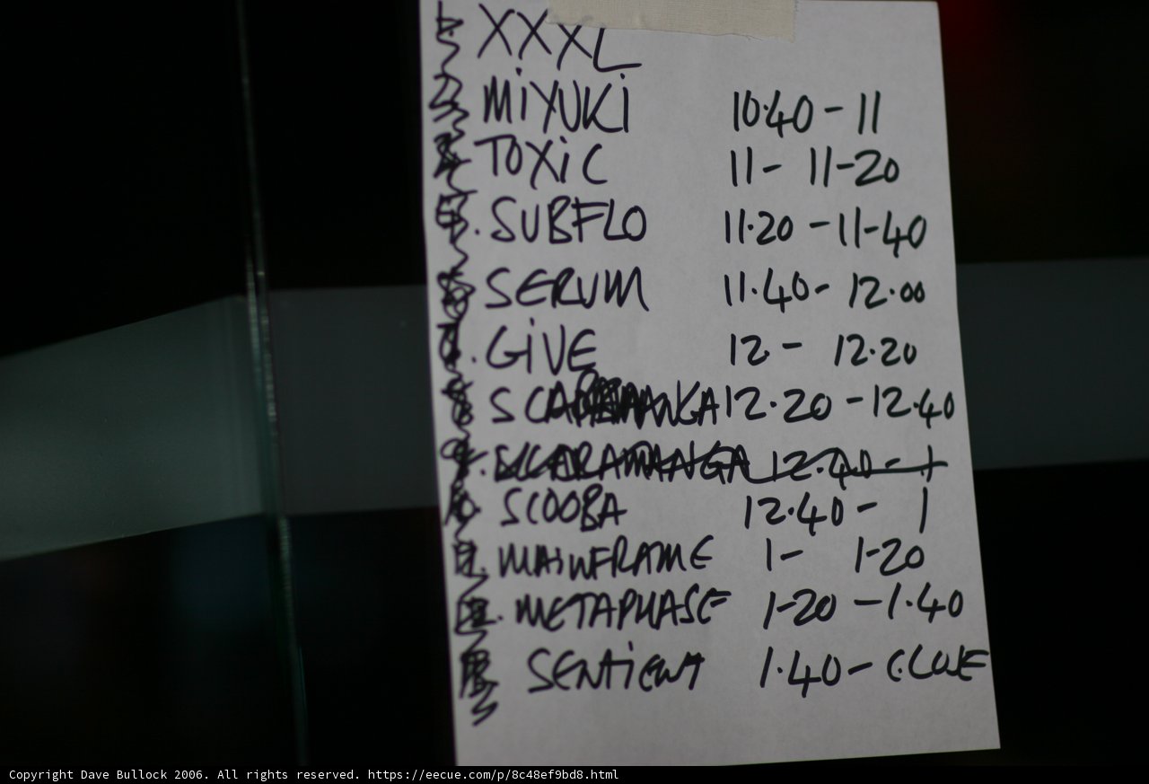 Handwritten Sign on Glass Window