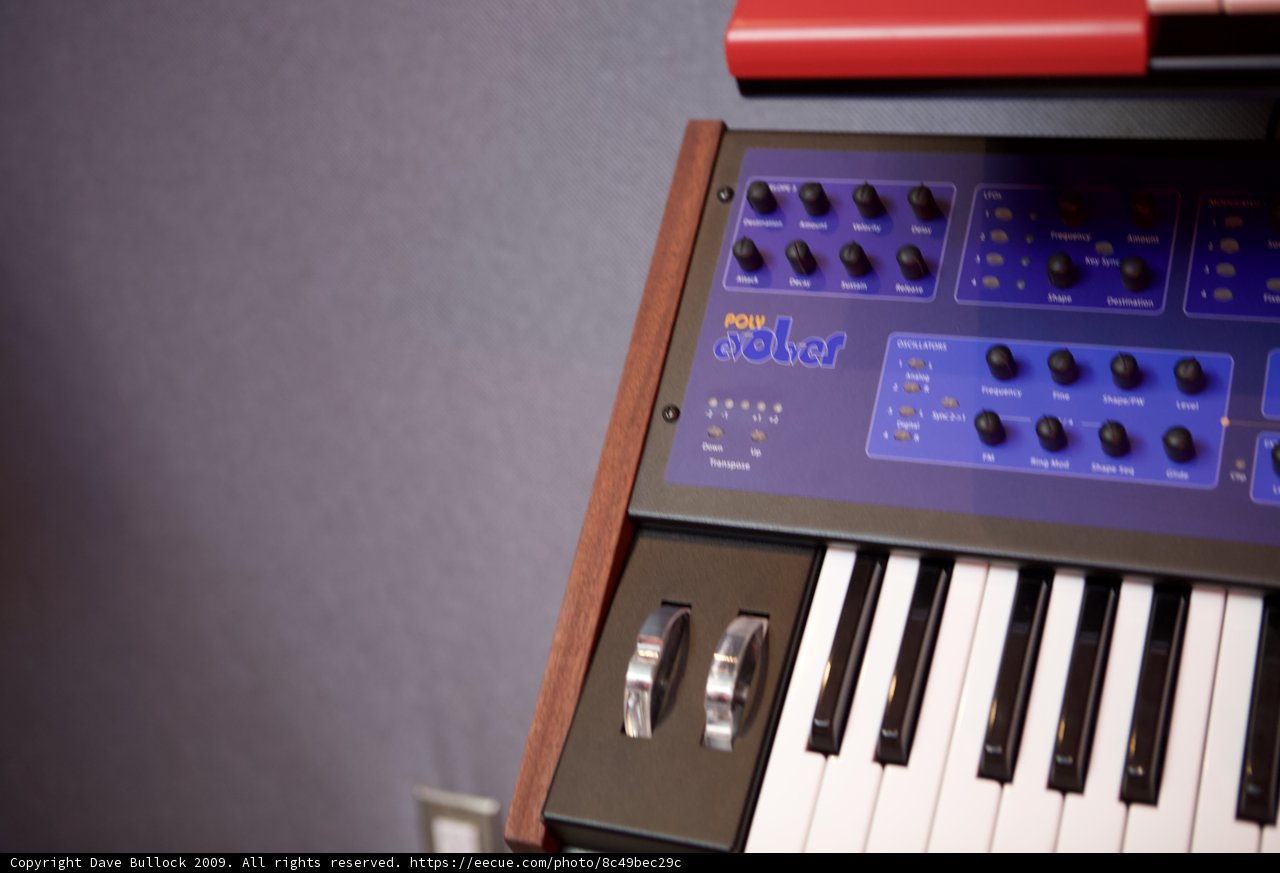 Red and Black Synth