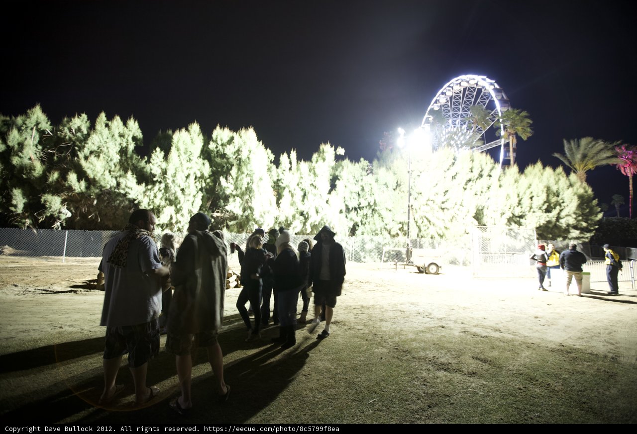 Ferris Wheel Fun at Coachella Nights