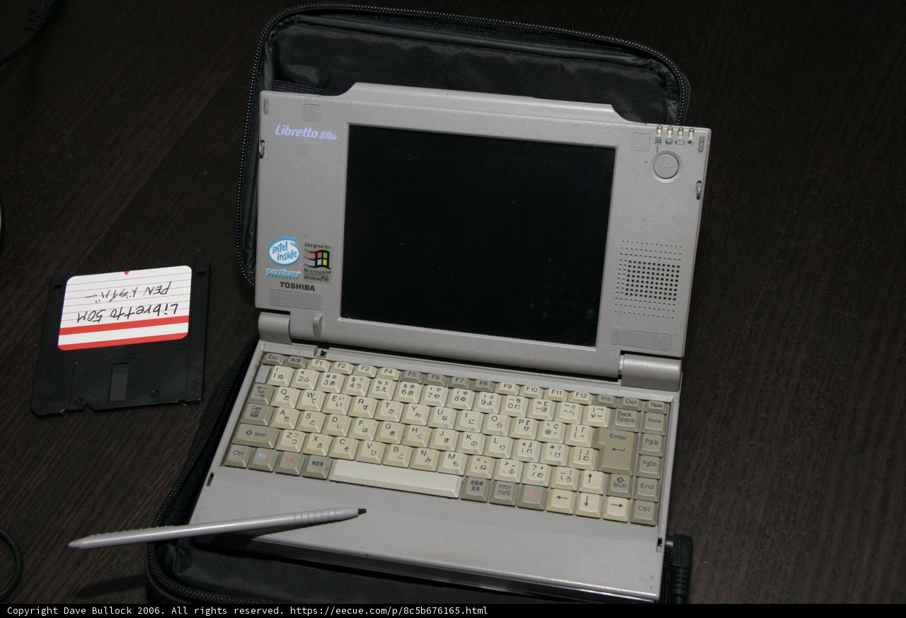 Laptop and Keyboard with Memory Card