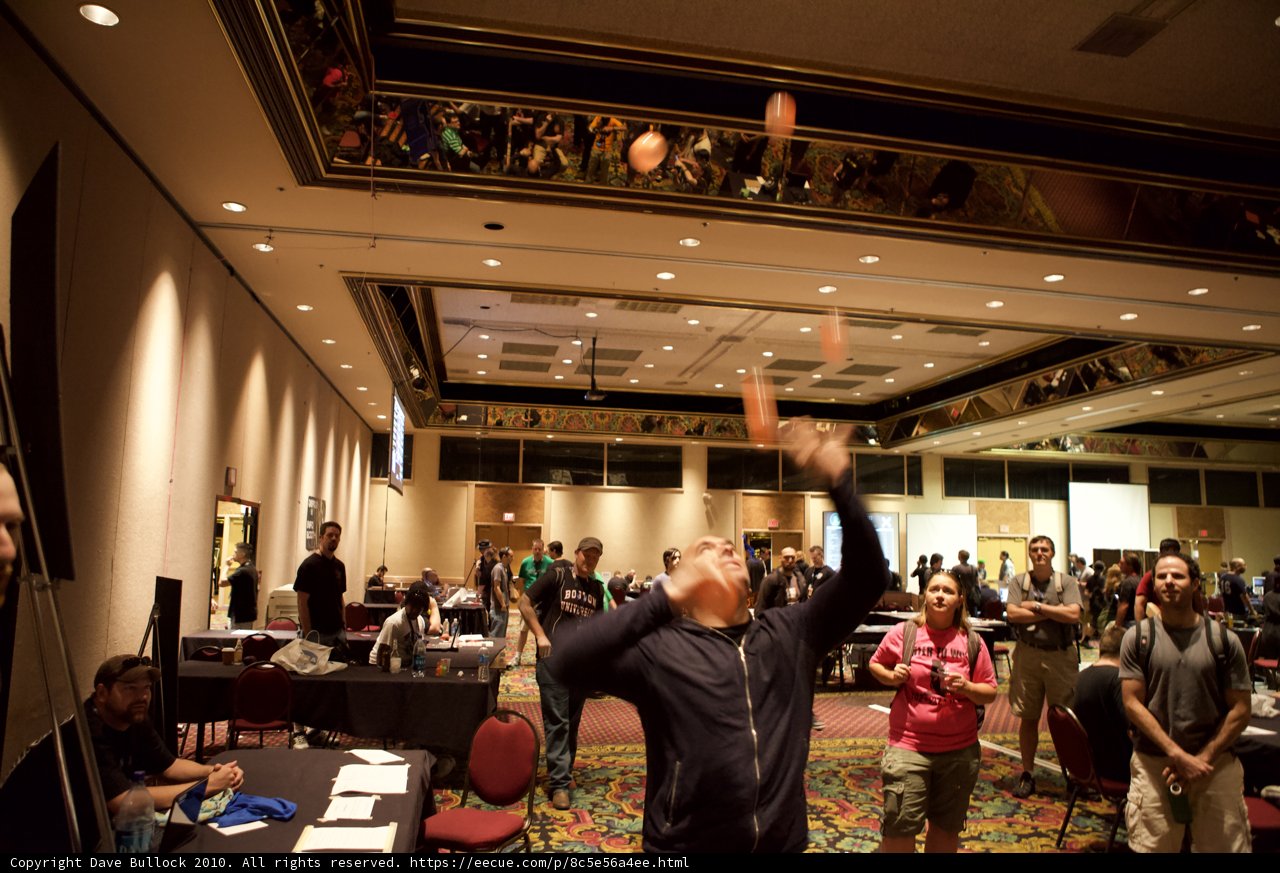 Juggling at Defcon 18