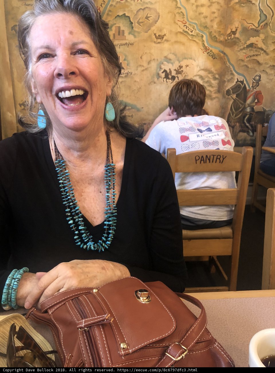 The Chic Lady at the Table