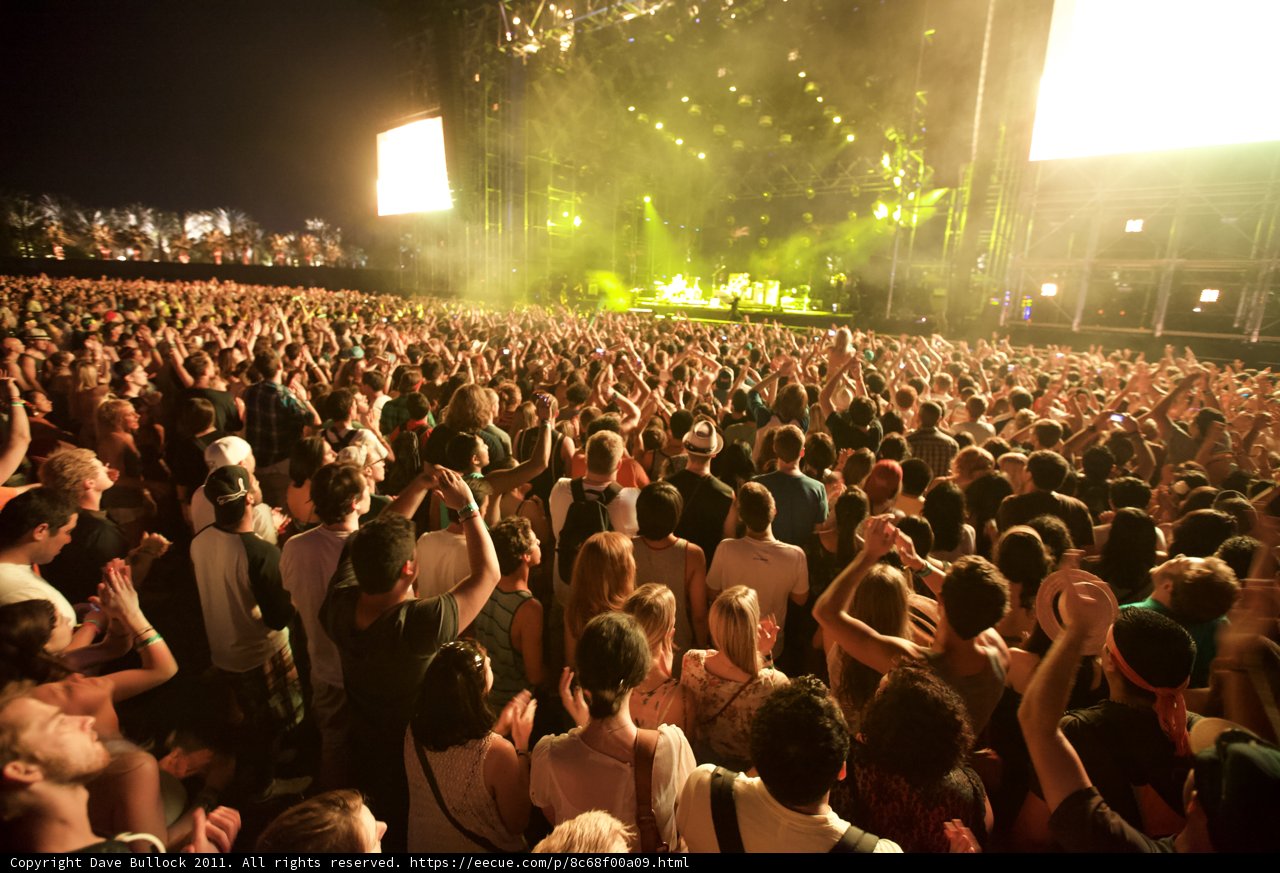 Hands in the Air at Coachella 2011
