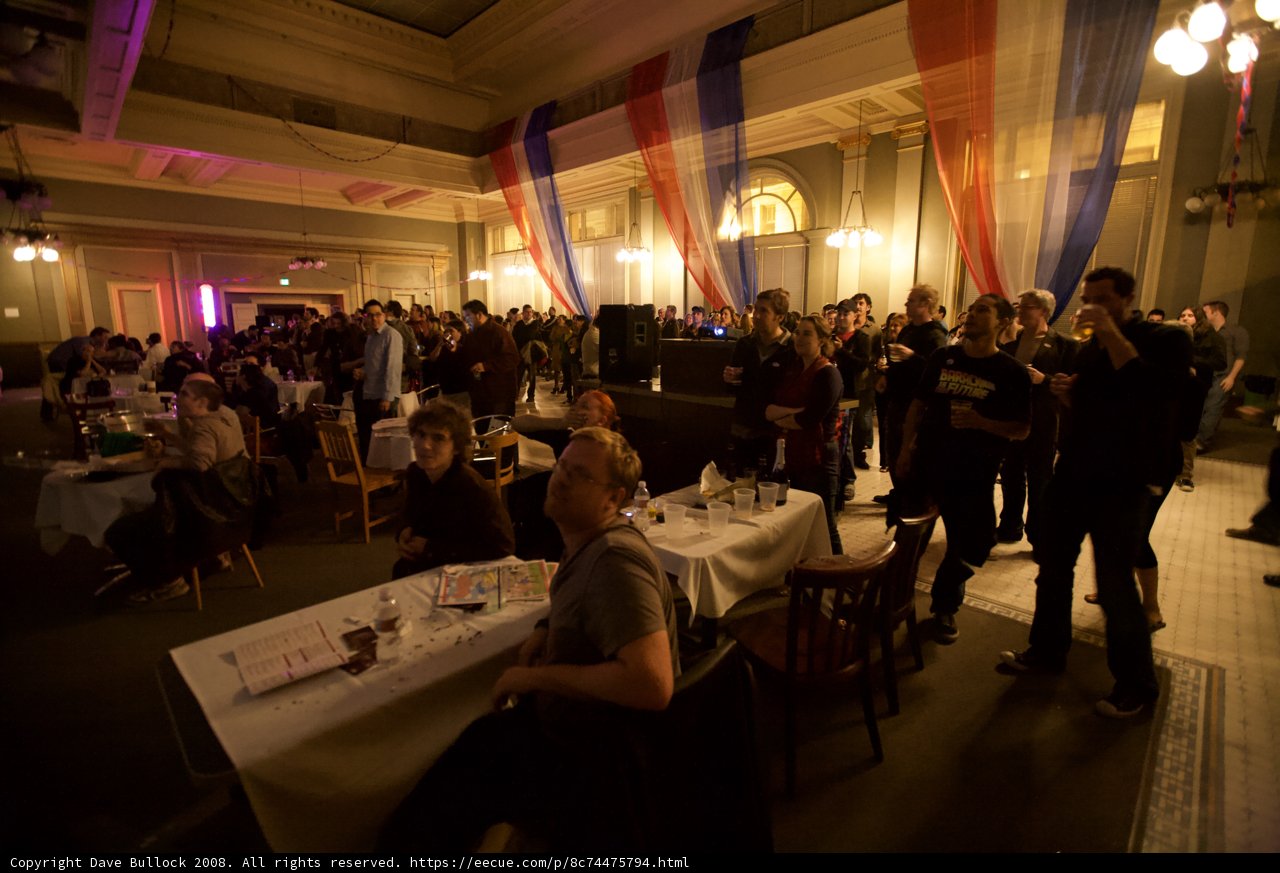 Election Night Restaurant Reception