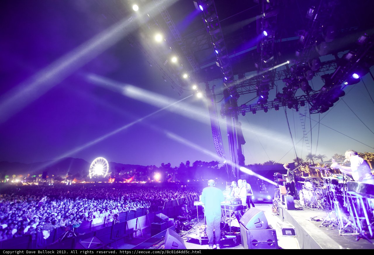 Concert Lights Shine Bright