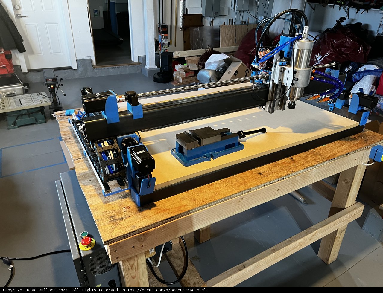 Advanced CNC machine in a modern factory workshop